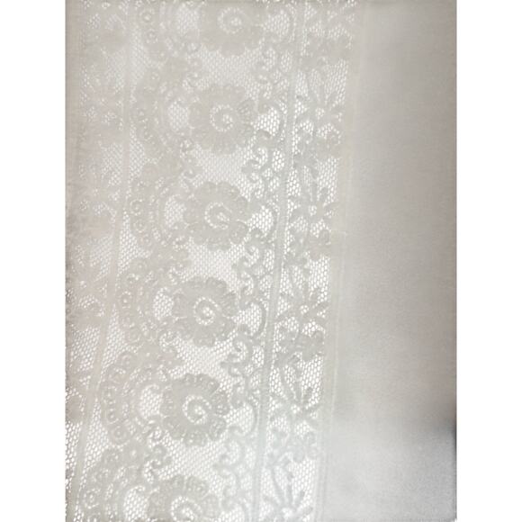 Forever21 White Babydoll L Cami Lace Ruffle Y2K Festival Boho Beach Fairycore‎ - Picture 6 of 7